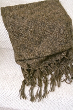 Brown Scarf - suggested donation, $40.00